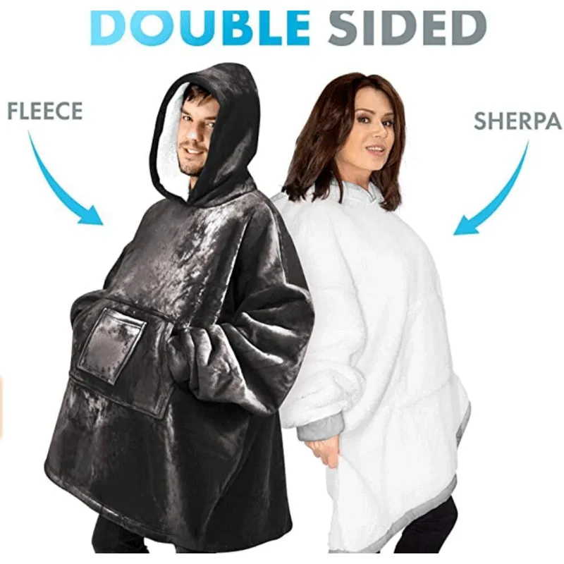Hoodies Blankets Lazy Blanket Outdoor Home Wear Casual Hooded Sweater