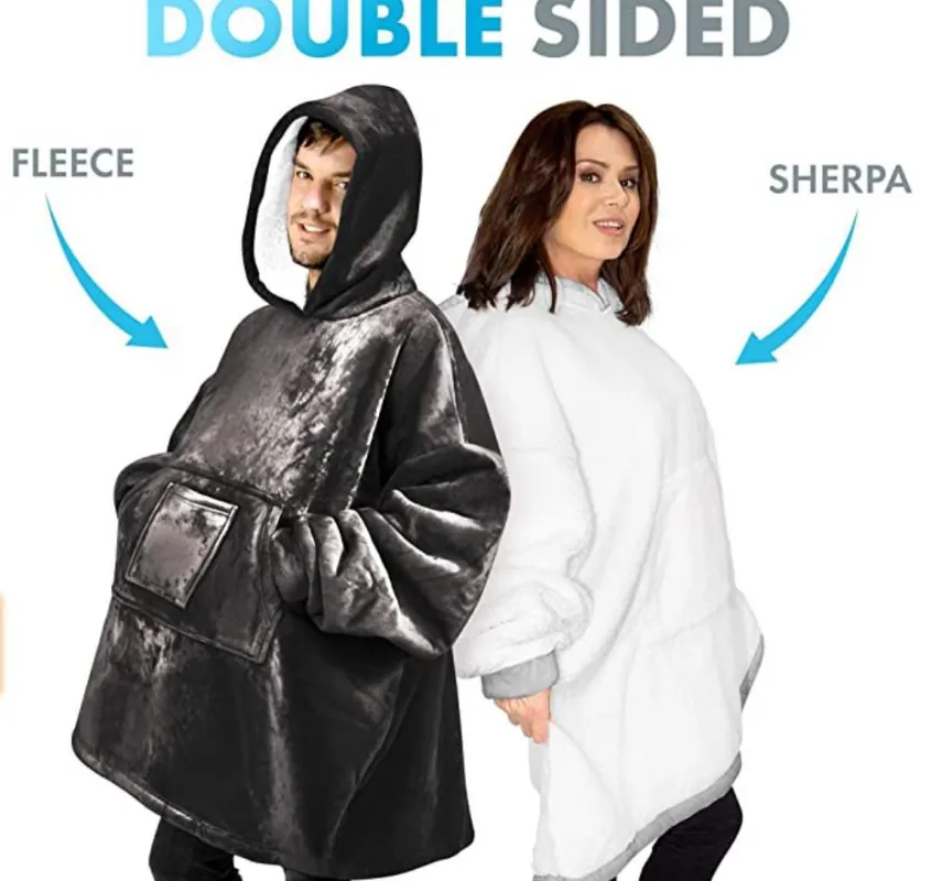 Hoodies Blankets Lazy Blanket Outdoor Home Wear Casual Hooded Sweater