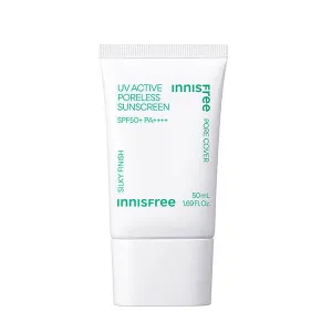 innisfree UV Active Poreless Sunscreen 50ml SPF50  PA    