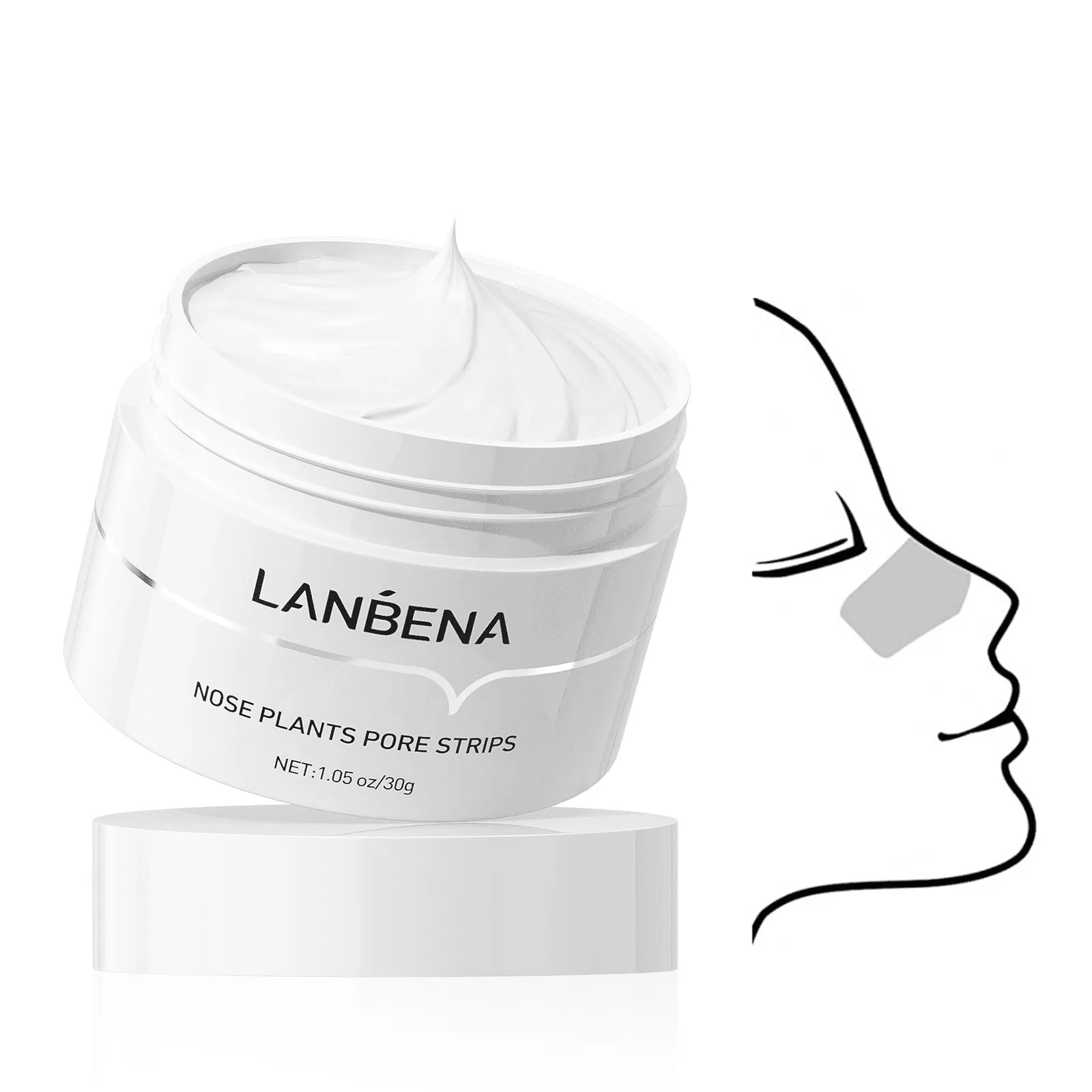 Lanbena Nose Plants Pore Strips - 30g