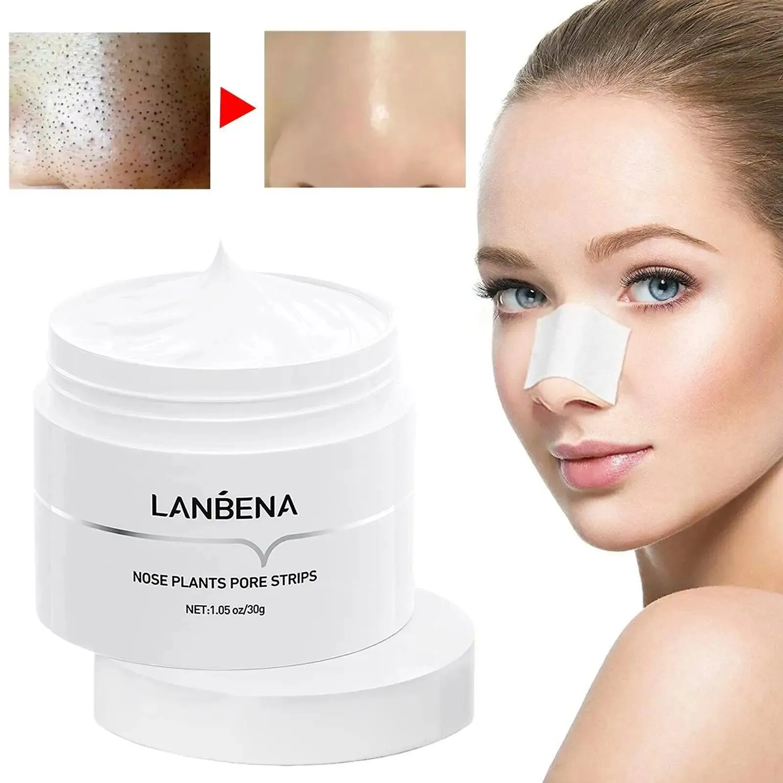Lanbena Nose Plants Pore Strips - 30g