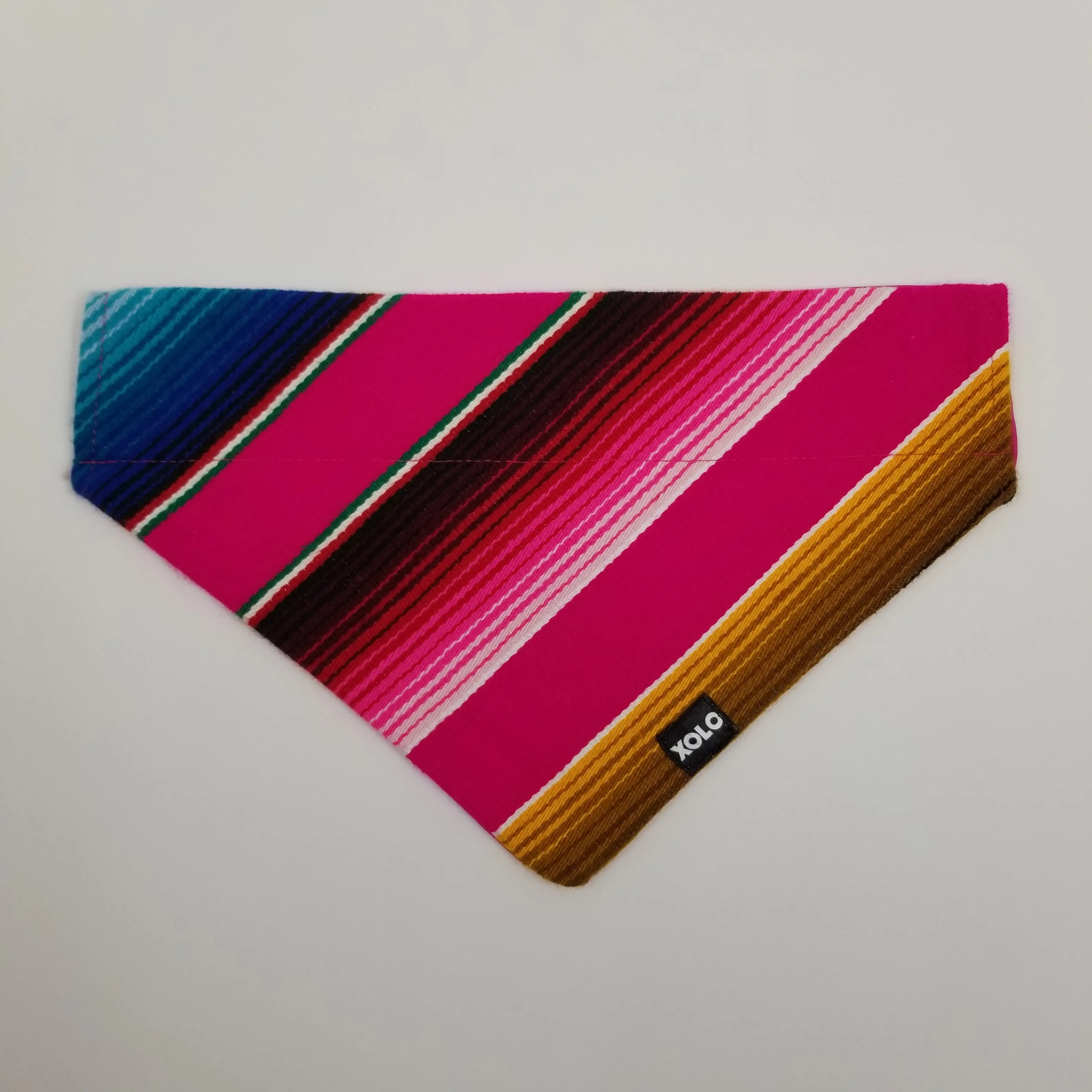LARGE PINK SARAPE DOG BANDANA. 156