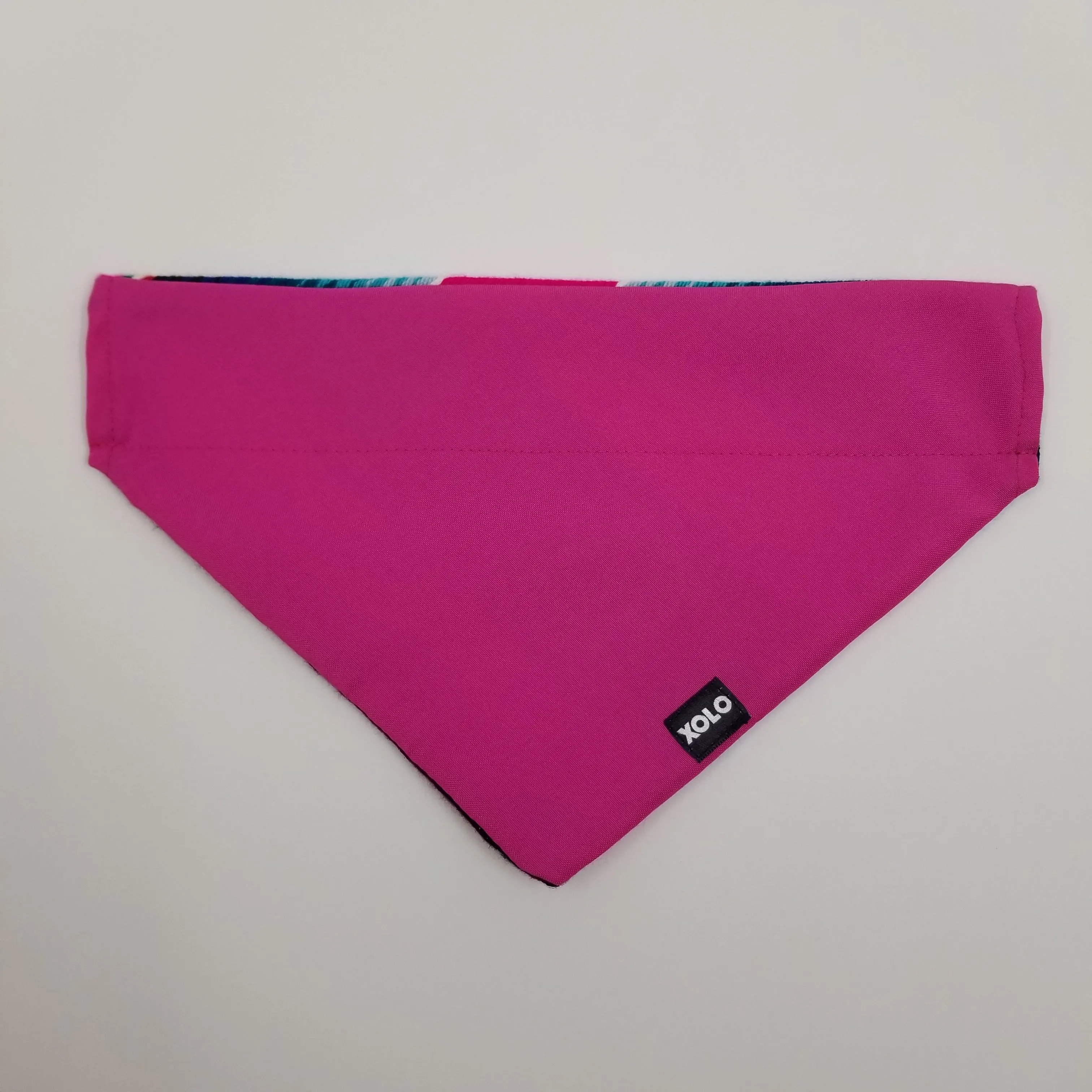 LARGE PINK SARAPE DOG BANDANA. 156