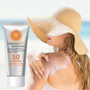 Light Moisturizing Sweat Resistant Sunscreen SPF 50 