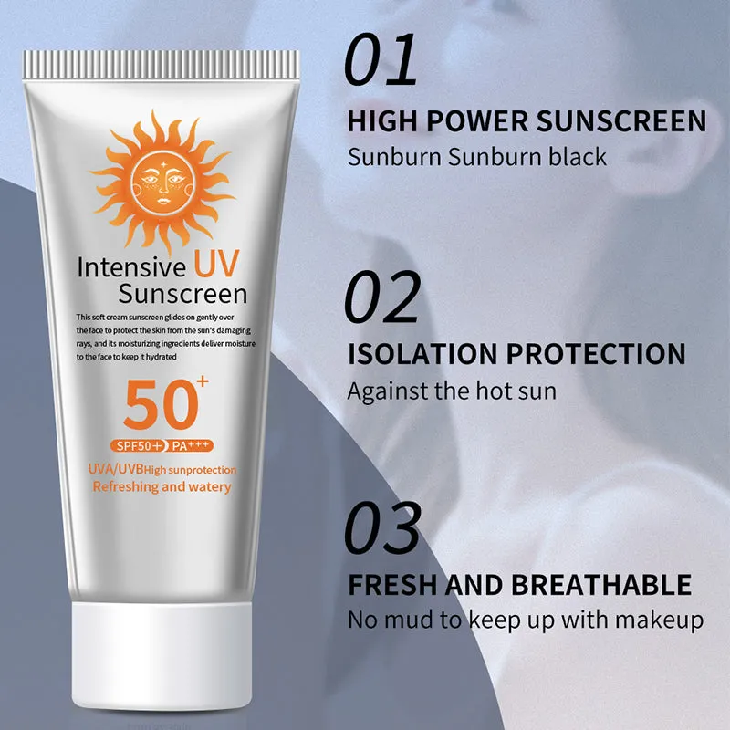 Light Moisturizing Sweat Resistant Sunscreen SPF 50 