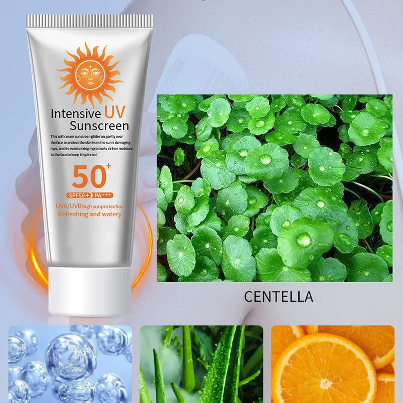 Light Moisturizing Sweat Resistant Sunscreen SPF 50 