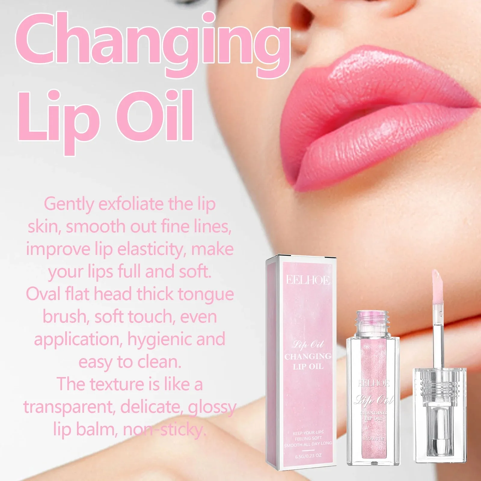 Lip Oil for Hydration & Care