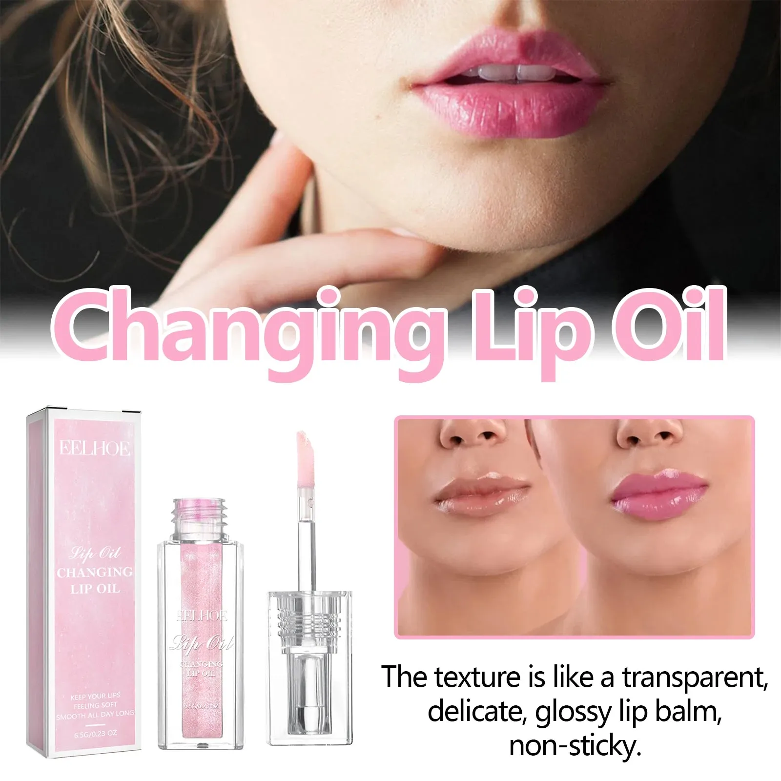 Lip Oil for Hydration & Care