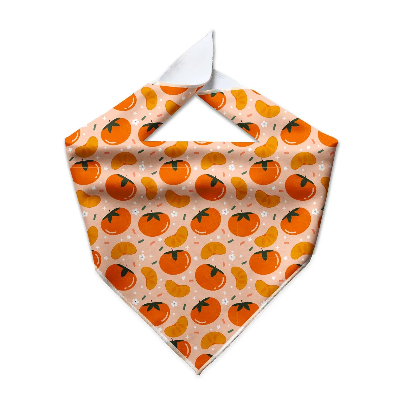 Lucky Persimmon Cooling Dog Bandana
