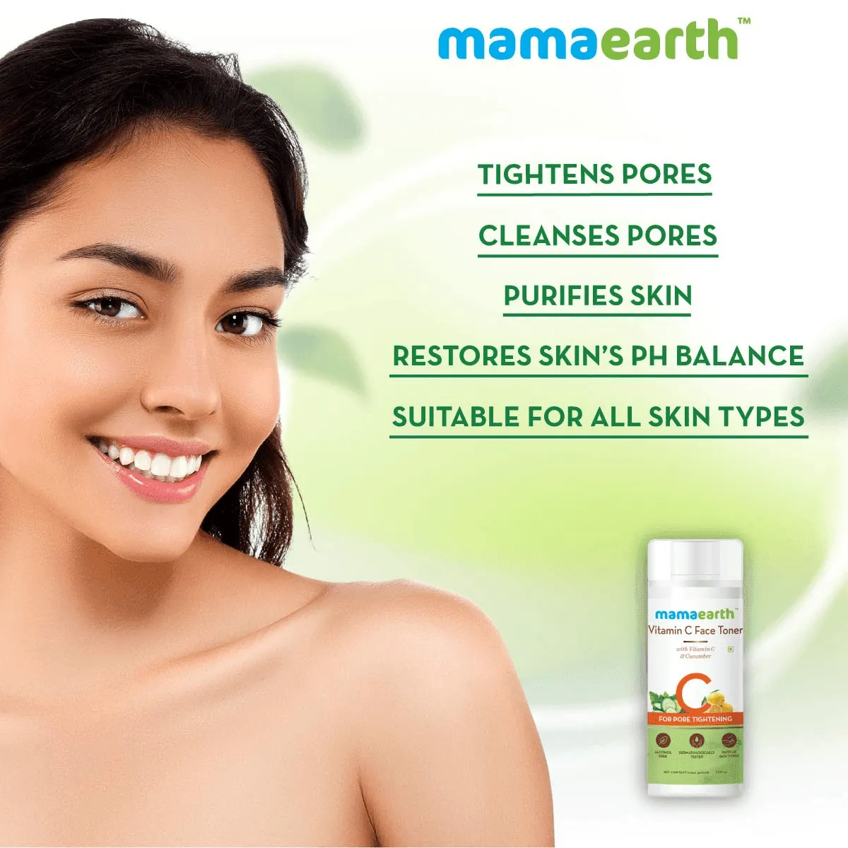 Mamaearth Vitamin C Face Toner For Pore Tightening - 200ml