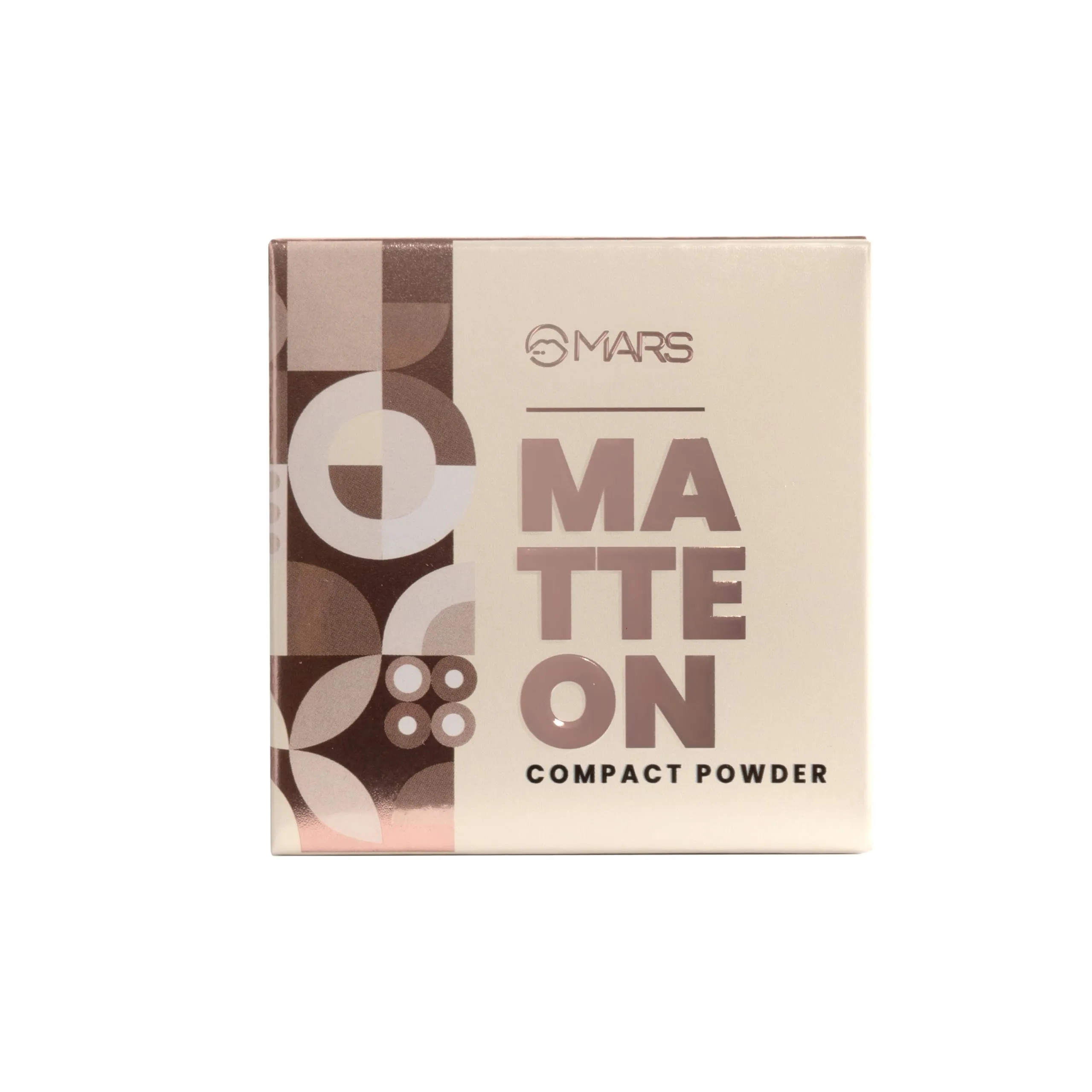 MARS HD Mattifying Compact Powder | Lightweight Formula with Oil Contndly (8g) (02-P403)