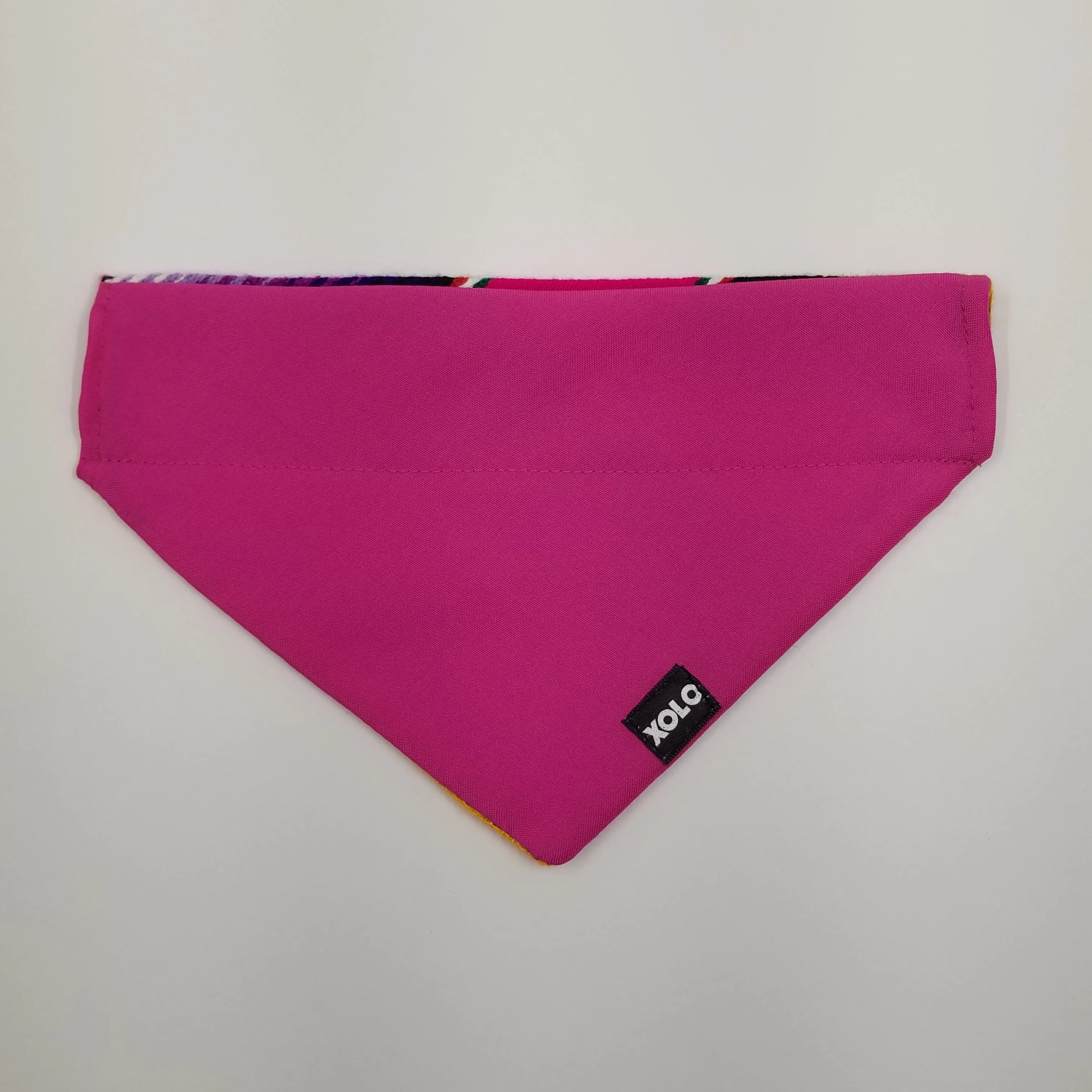 MEDIUM PINK SARAPE DOG BANDANA 209