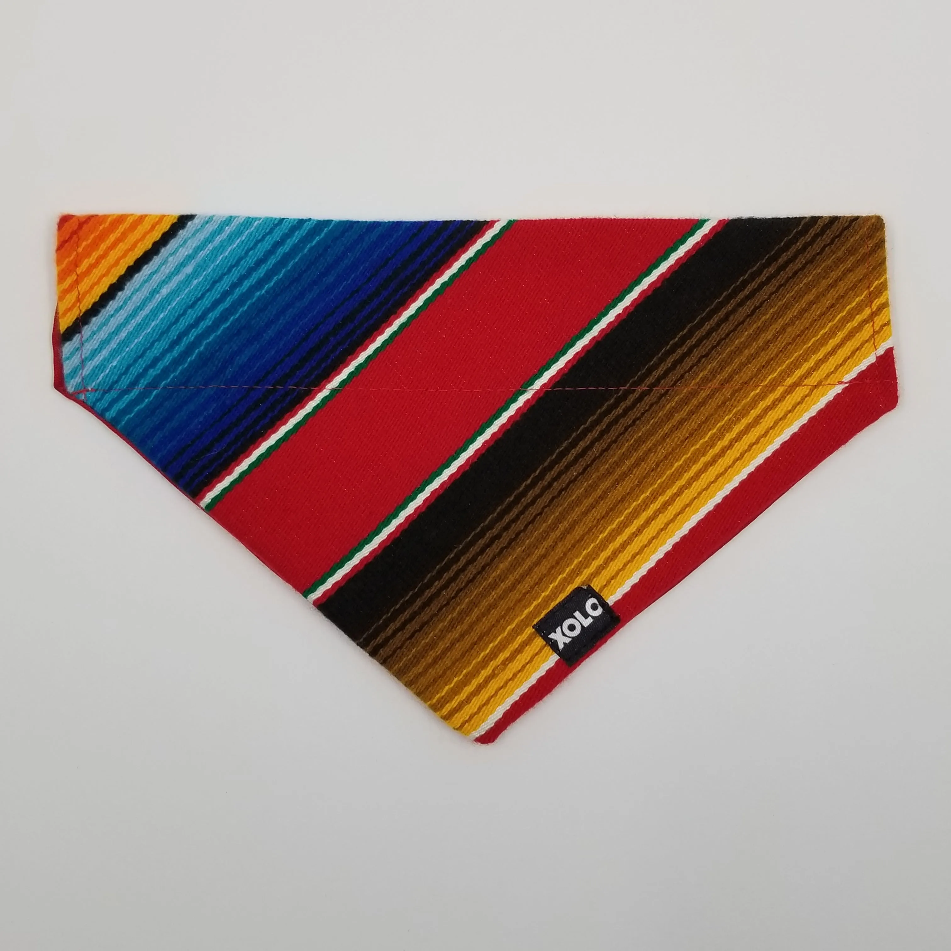MEDIUM RED SARAPE DOG BANDANA 230