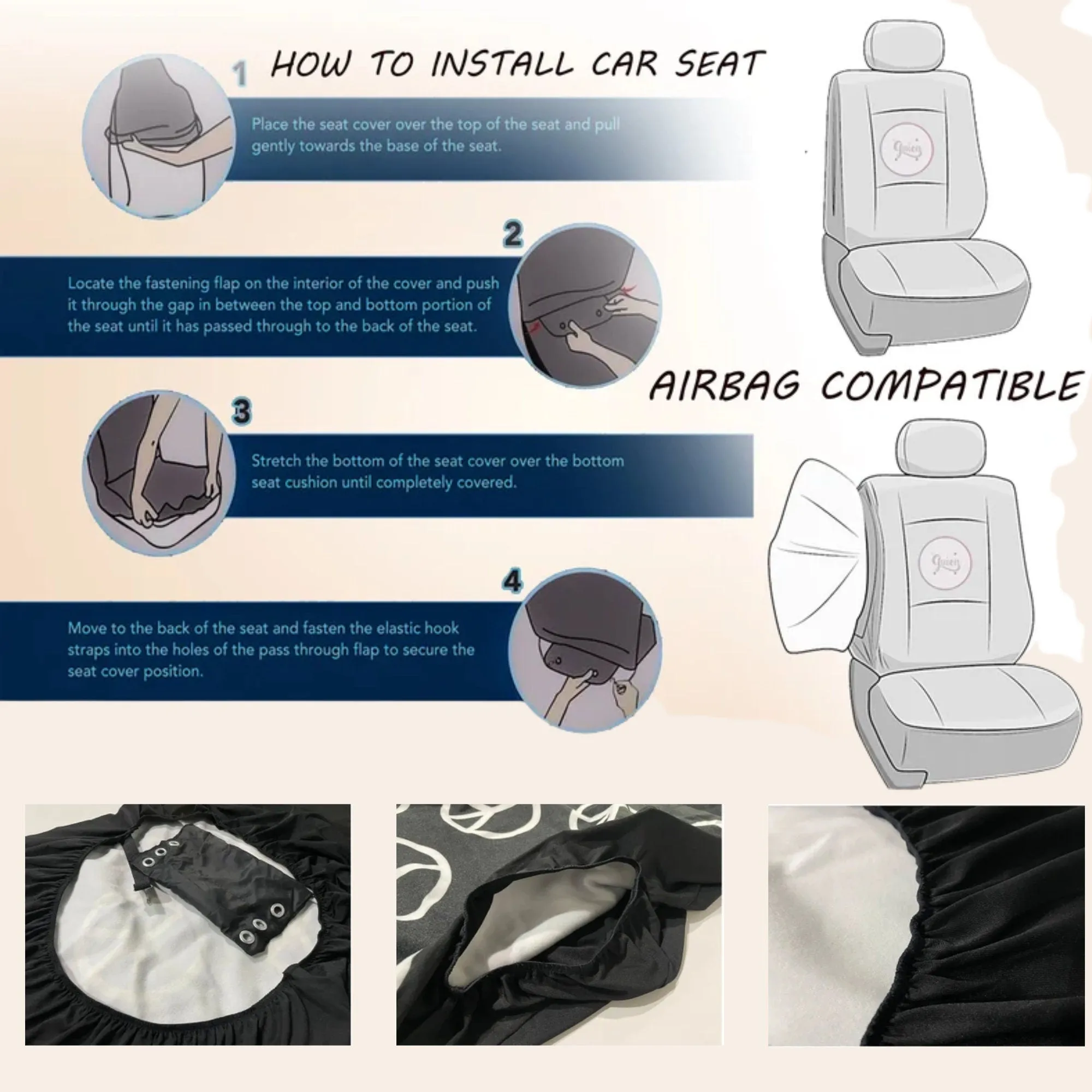 Mushroom Car Seat Covers, Gift for Mushroom Lover
