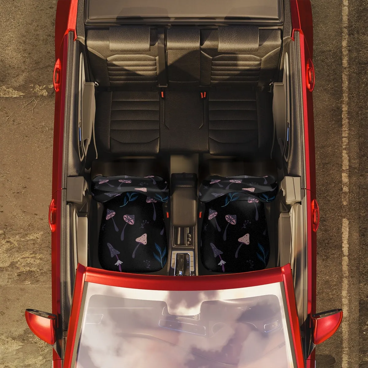 Mushroom Car Seat Covers, Gift for Mushroom Lover