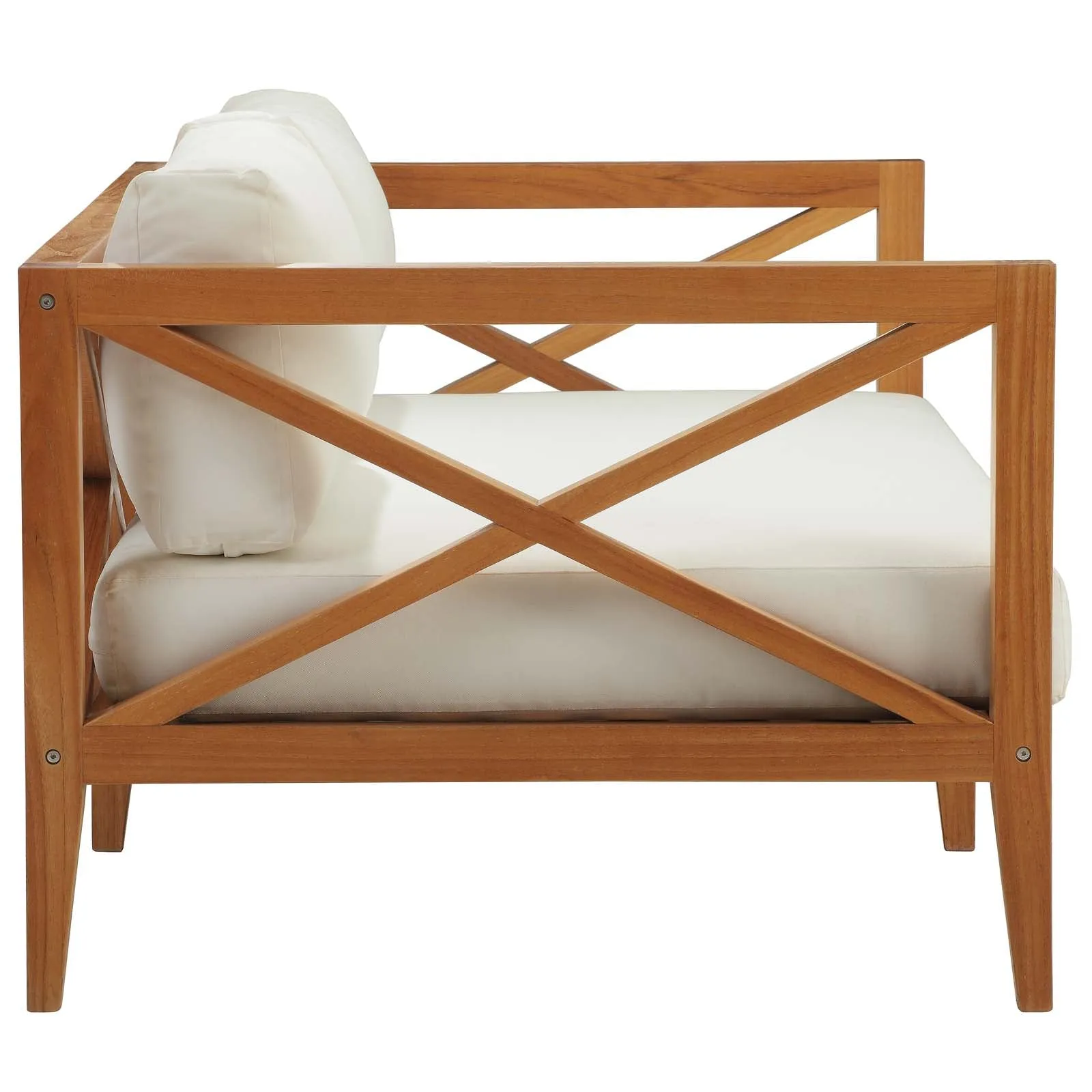 Northlake Outdoor Patio Premium Grade A Teak Wood Sofa by Modway
