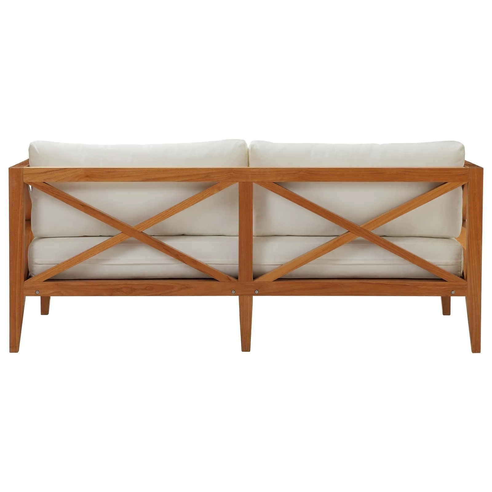 Northlake Outdoor Patio Premium Grade A Teak Wood Sofa by Modway