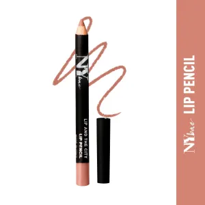 NY Bae Lip And The City Lip Pencil - Terra Cotta Liberty Lady 13 (0.8 g) | Brown | Creamy Matte Finish | Enriched with Vitamin E & Coconut Oil | Rich Colour Payoff | Long lasting | Transfer Resistant | Vegan | Cruelty & Paraben Free