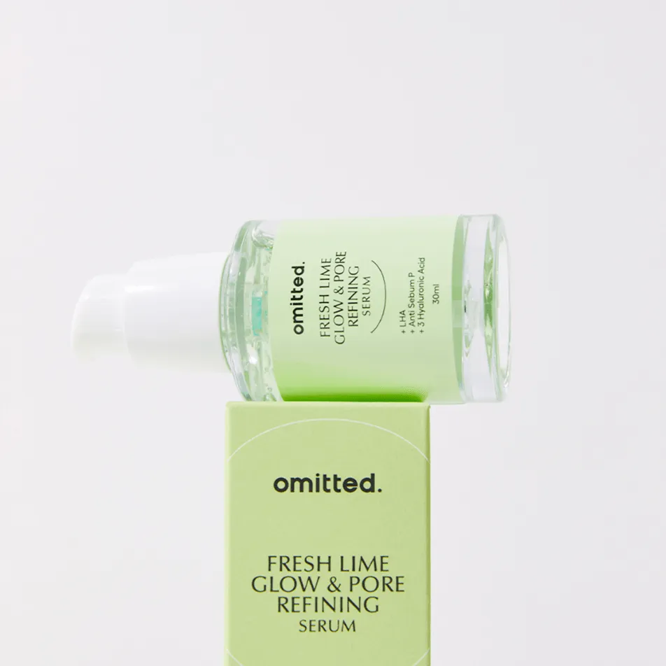 Omitted Fresh Lime Glow & Pore Refining Serum 30ml