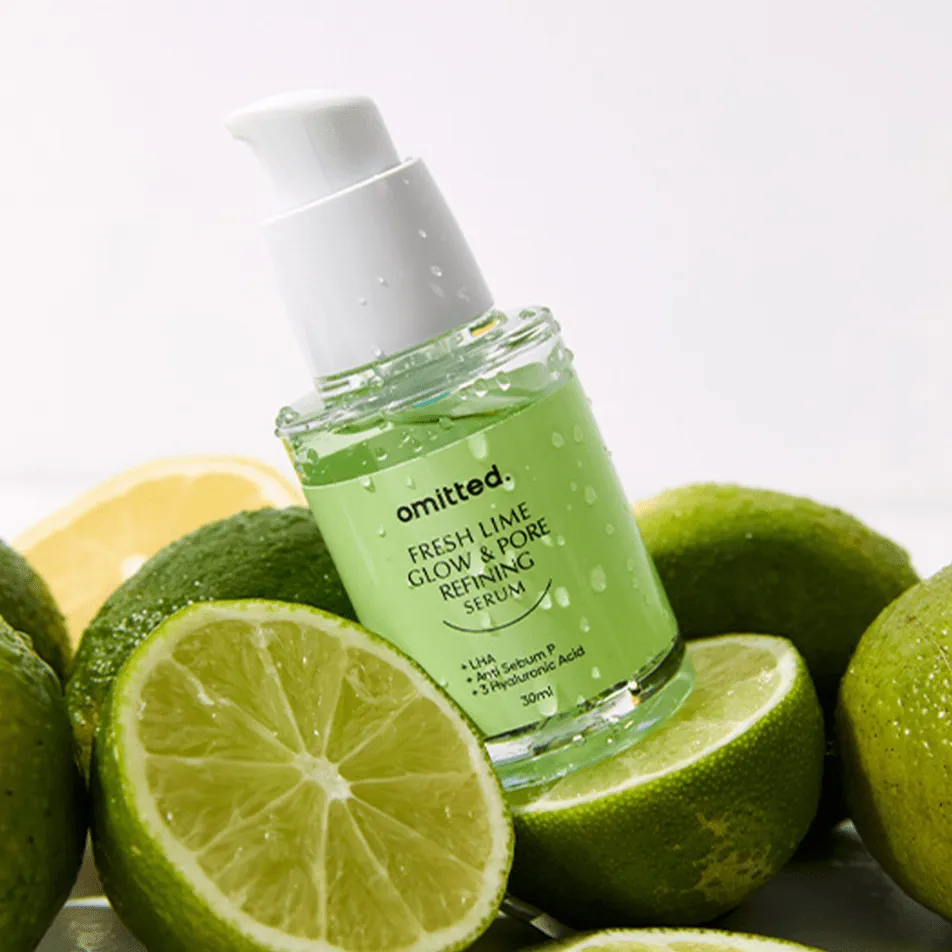 Omitted Fresh Lime Glow & Pore Refining Serum 30ml