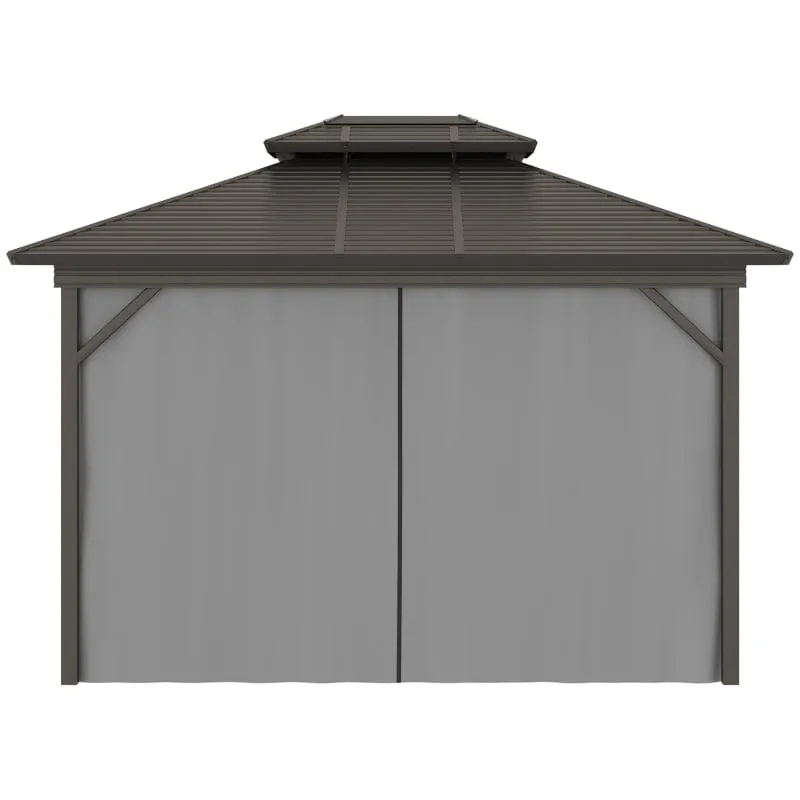 Outsunny 10x12 Hardtop Gazebo - 84C-145V03
