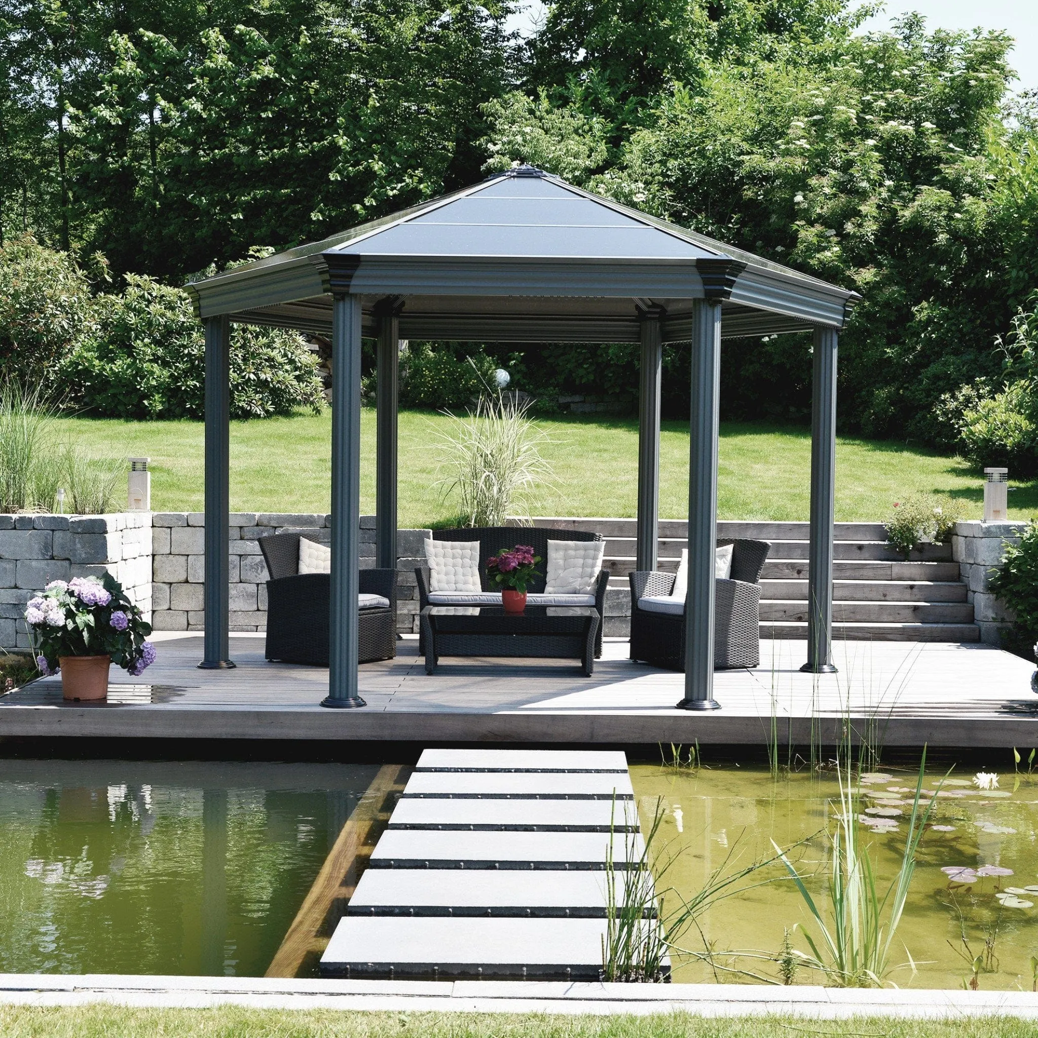 Palram - Canopia | 12x14 ft Roma Garden Gazebo