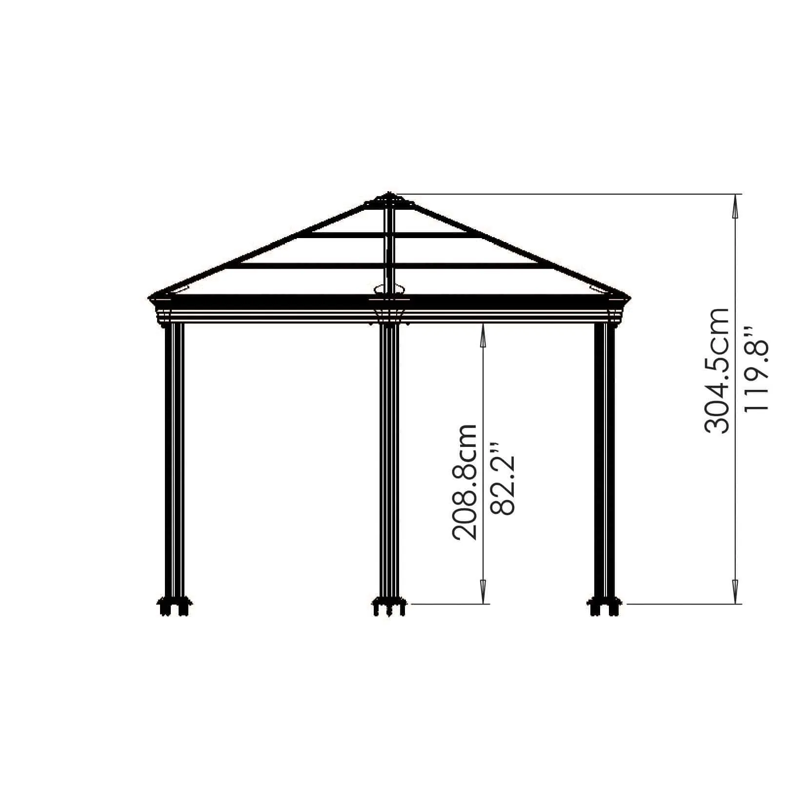Palram - Canopia | 12x14 ft Roma Garden Gazebo