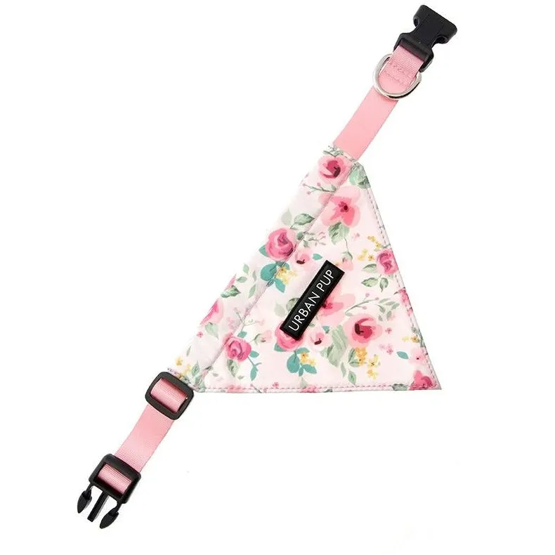 Pink Floral Cascade Bandana - FINAL SALE - NO RETURNS