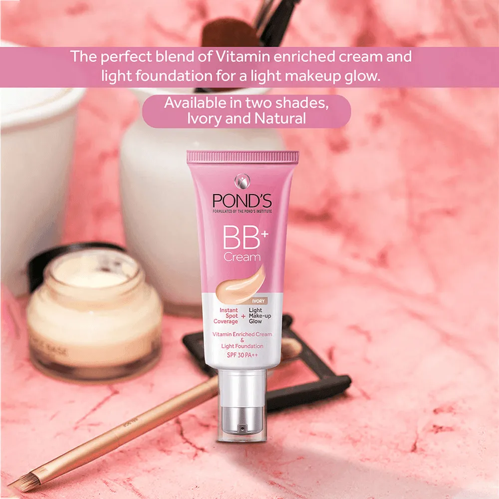 Pond's BB  Cream Instant Spot Coverage Ivory - 30g