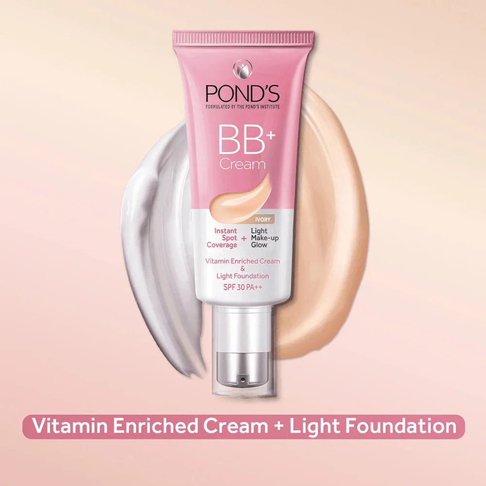 Pond's BB  Cream Instant Spot Coverage Ivory - 30g