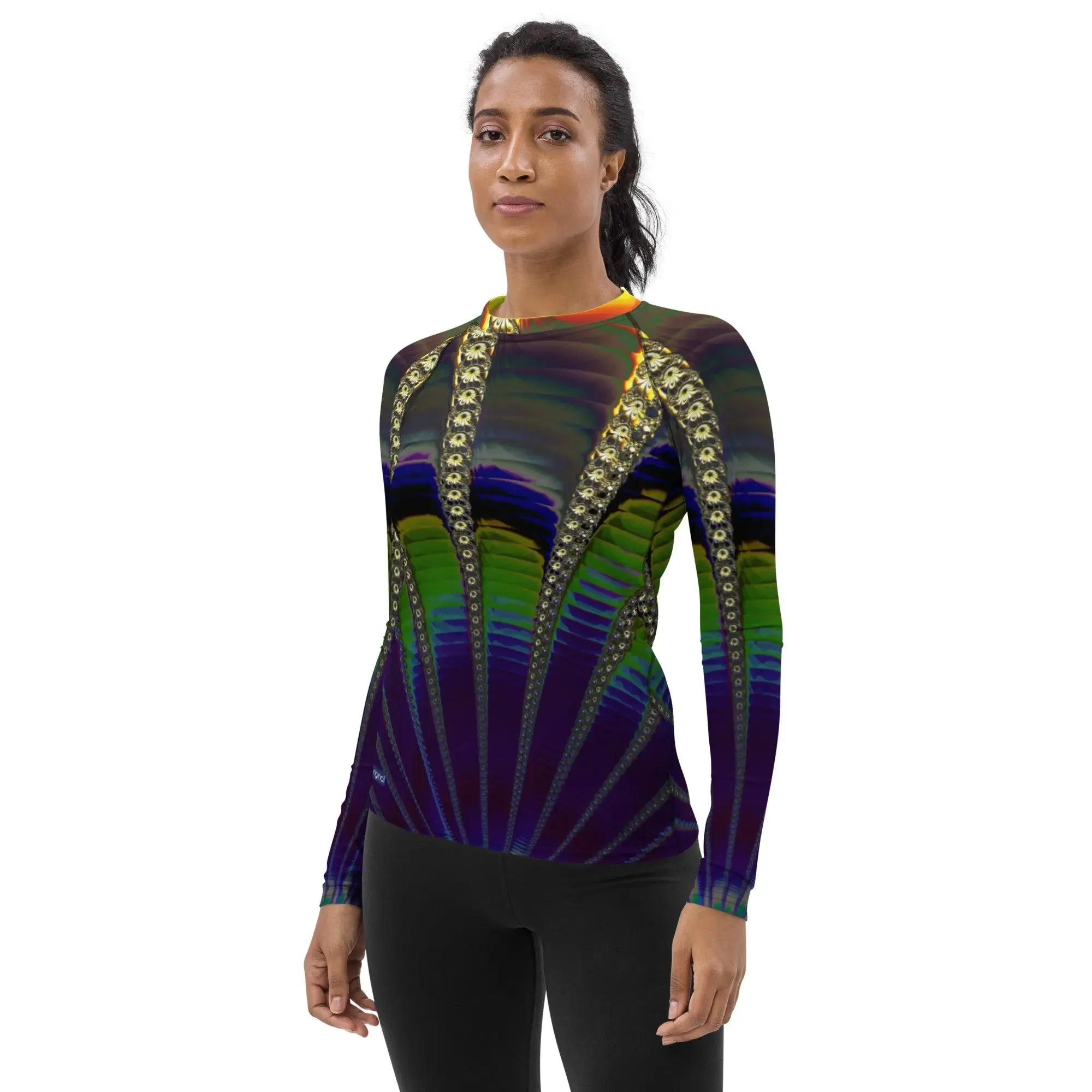 "Heat Wave" Collection - Women's Rash Guard