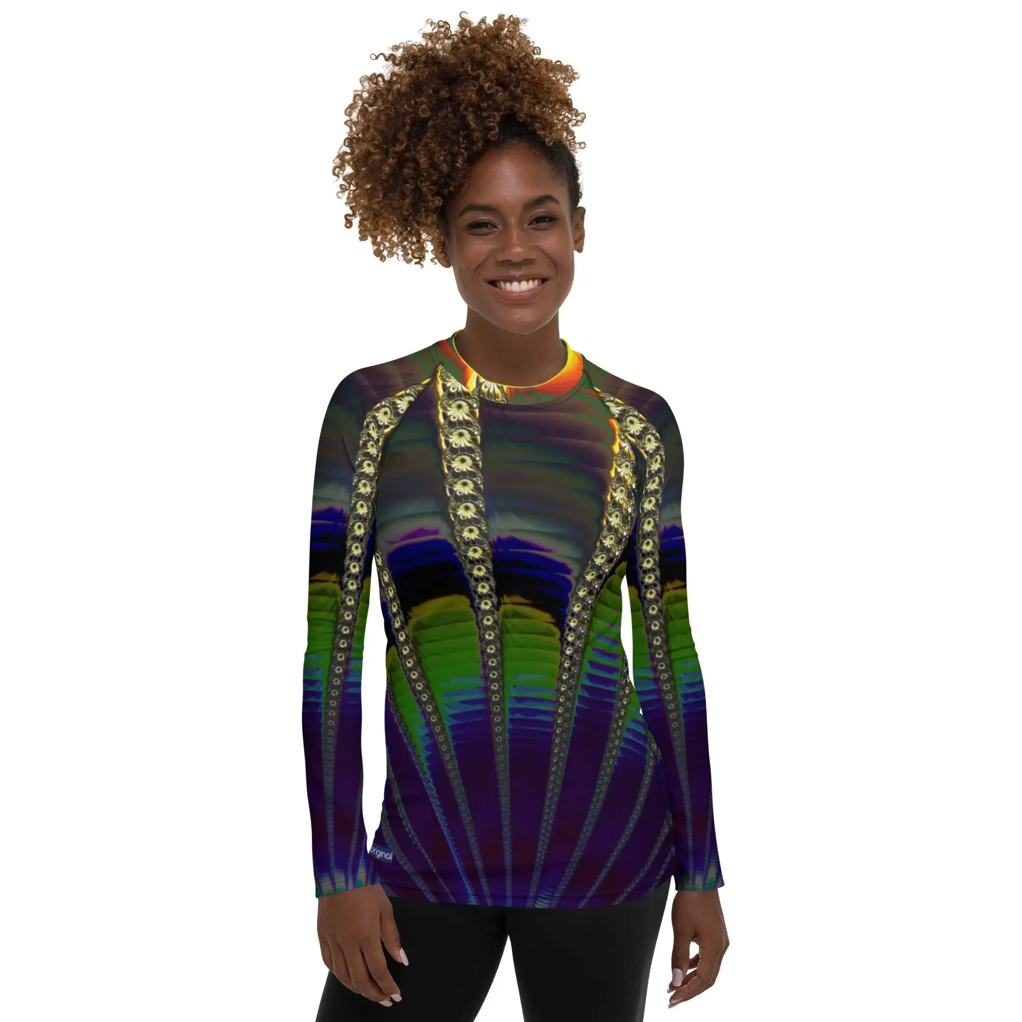 "Heat Wave" Collection - Women's Rash Guard