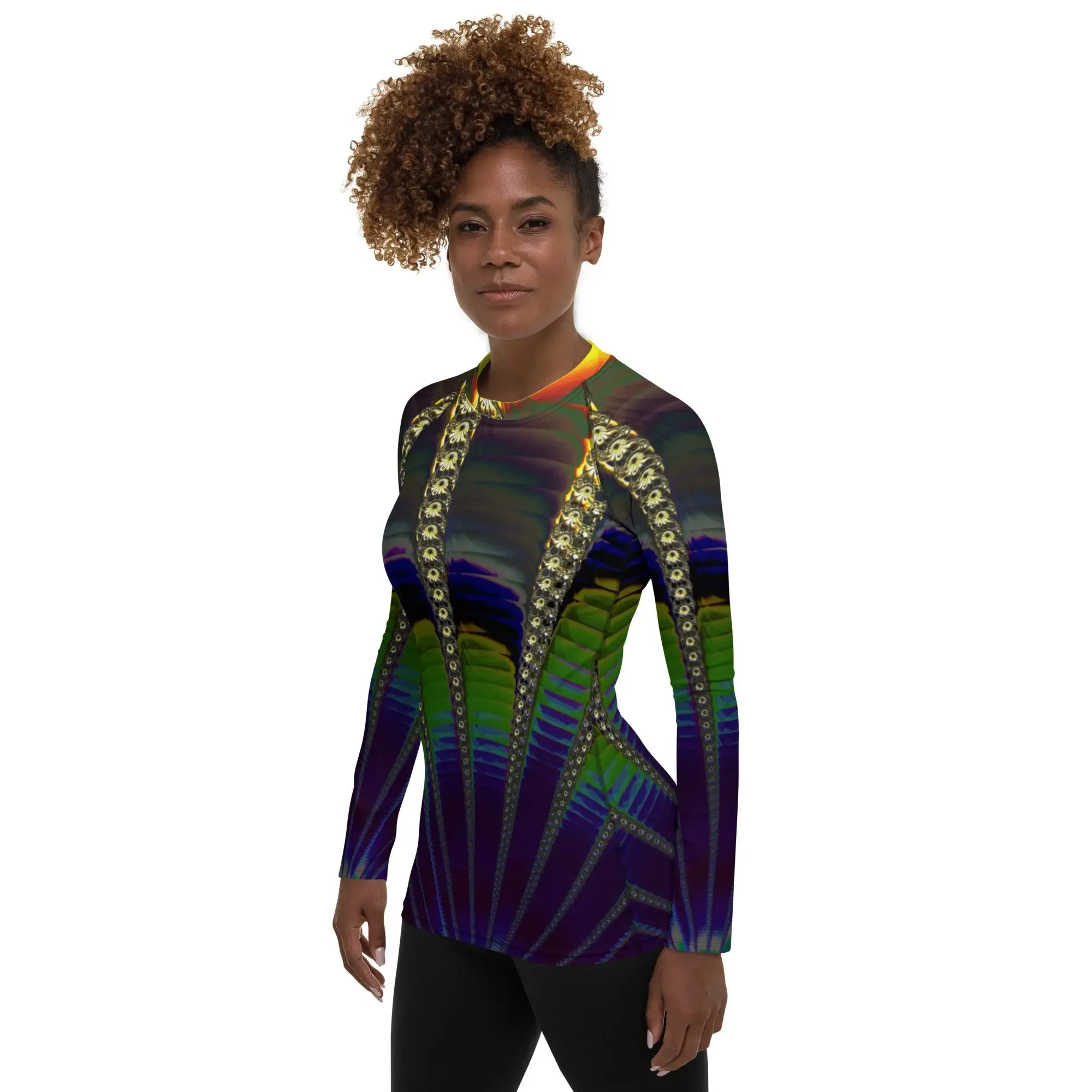 "Heat Wave" Collection - Women's Rash Guard