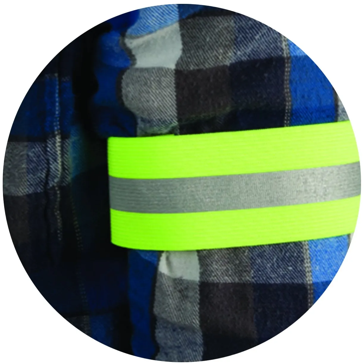 Reflective Arm / Ankle Band - Lime