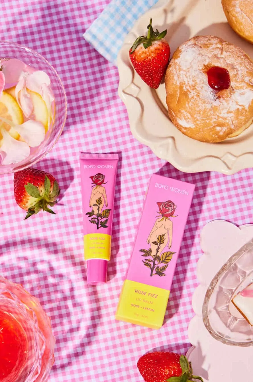 ROSE FIZZ LIP BALM