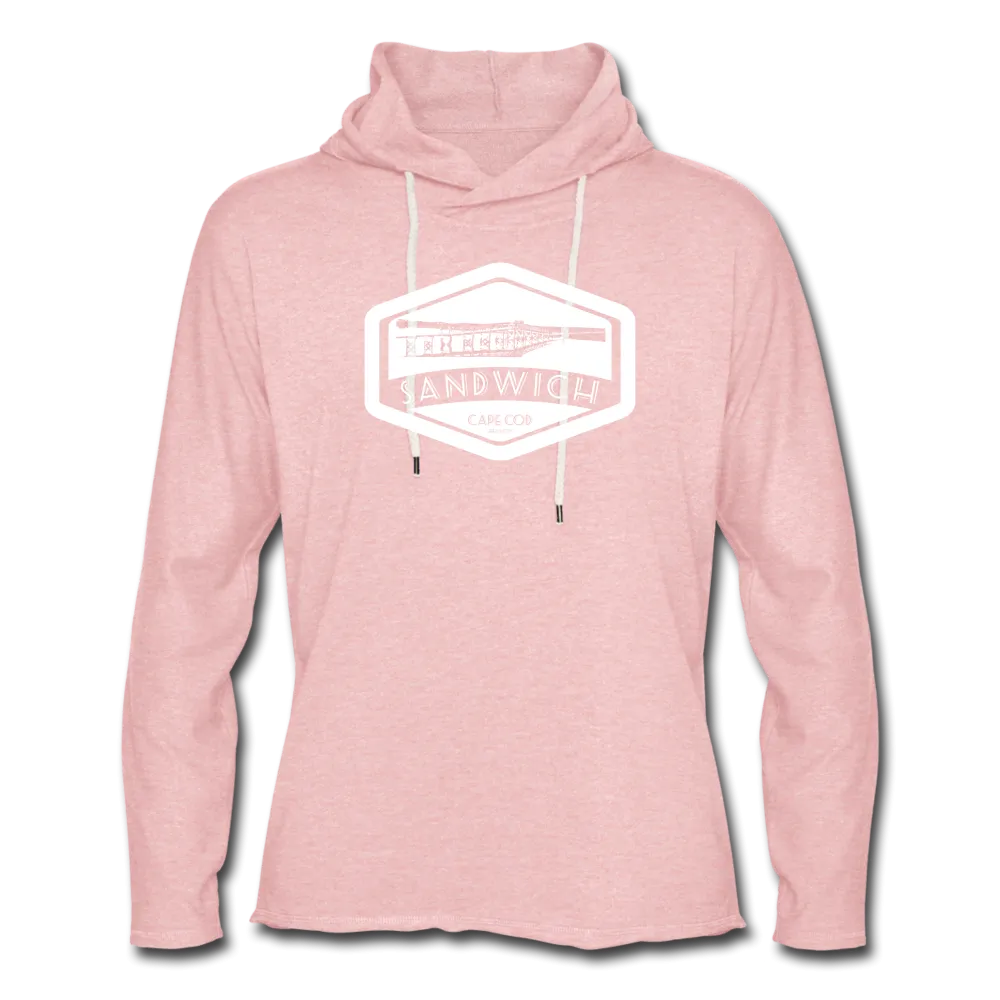 Sandwich Boardwalk Badge Unisex Lightweight Terry Hoodie