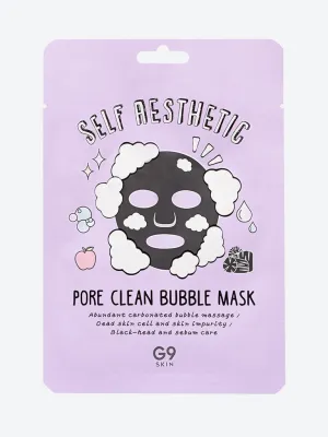 Self aesthetic pore clean bubble mask 23 ml