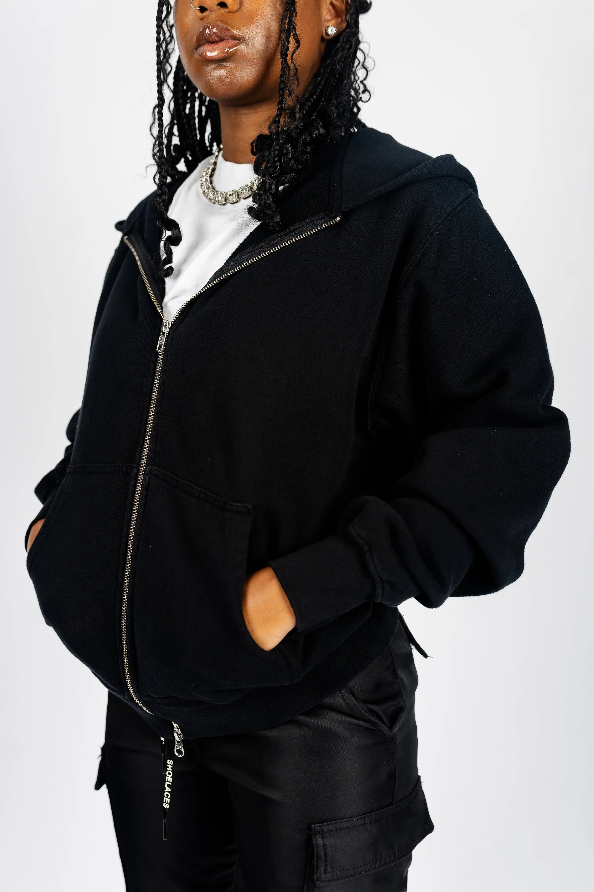 Shaka Wear Garment Dye Zip Up Fleece