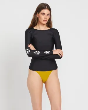 Simply Core Long Sleeve Rashguard - Black