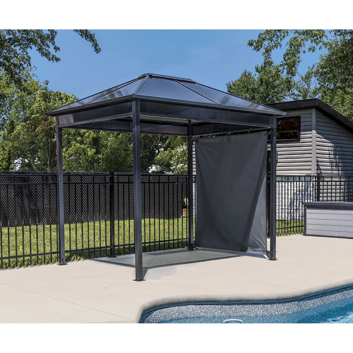 Sojag | Danxia Grey 7 ft. x 9 ft. Gazebo