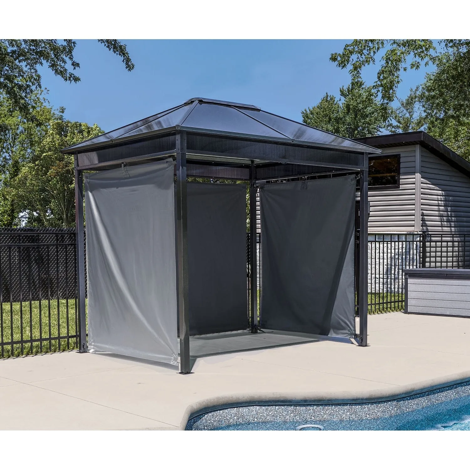 Sojag | Danxia Grey 7 ft. x 9 ft. Gazebo