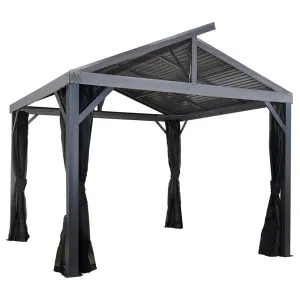 Sojag | South Beach II Hardtop Gazebo 12' x 12'