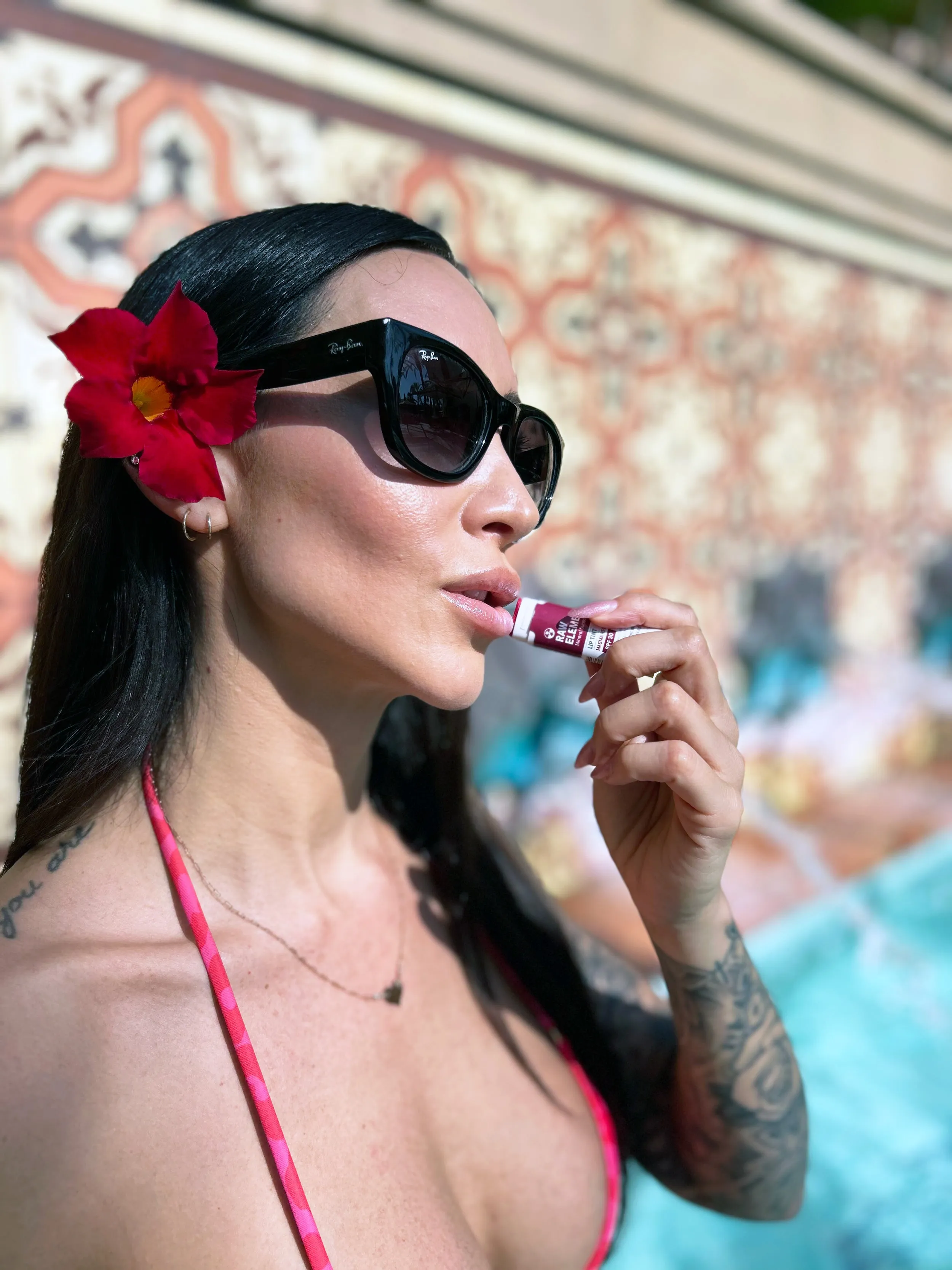 SPF 30 TINTED LIP OCEAN MIST .15 oz