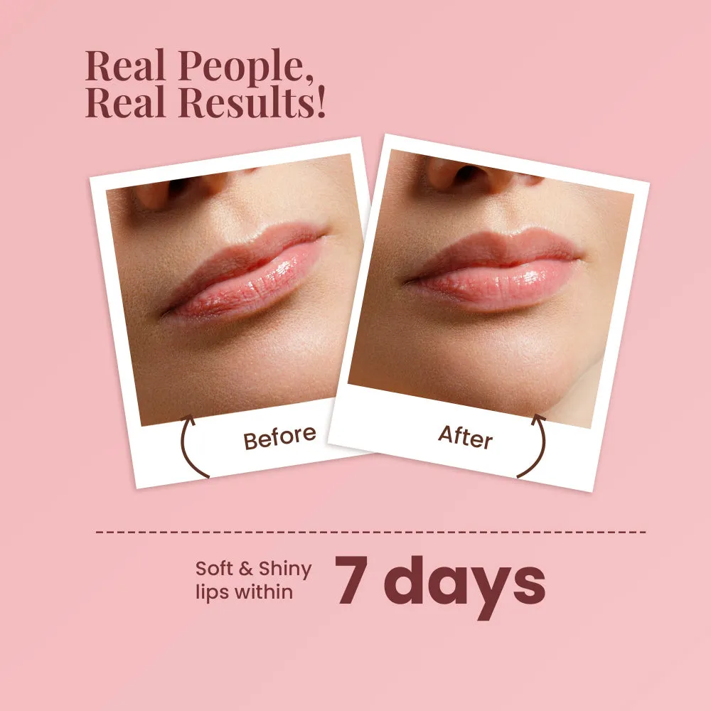 Strawberry Lip Care with White Haldi for Shiny & Natural Tint