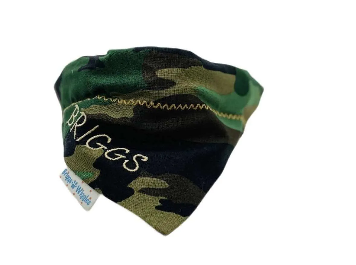 Stylish Camouflage Dog Bandana