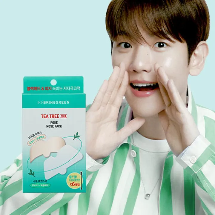 Tea Tree Cica Pore Nose Pack 3pcs