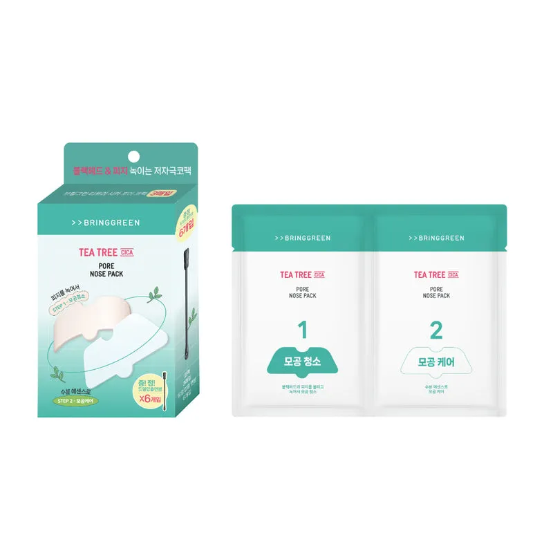 Tea Tree Cica Pore Nose Pack 3pcs