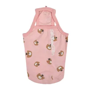 teddy bear top - pink - last one!