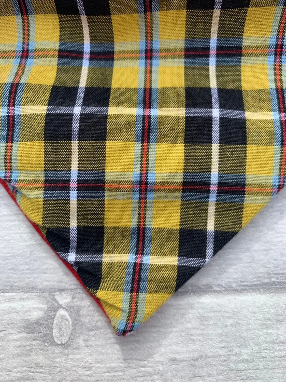 Traditional Cornish Tartan Dog Bandana