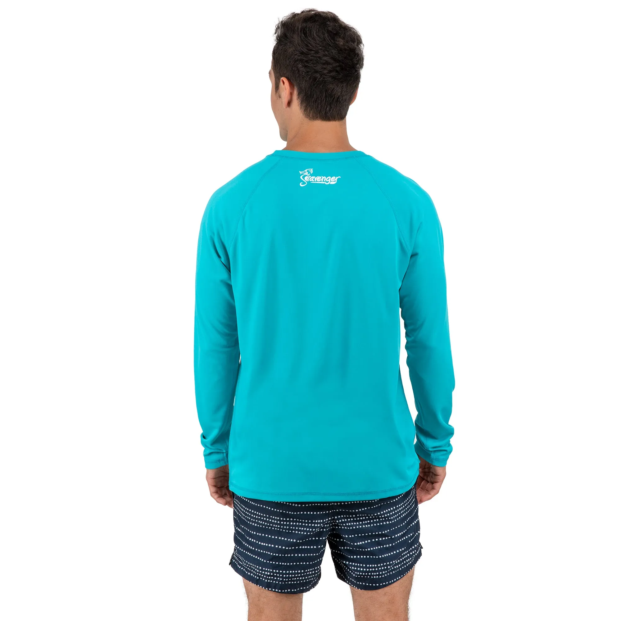 Trekker Unisex Rash Guard Long Sleeve Teal